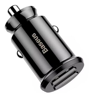 Foto 1 | Foto 1 | Cargador para Auto Baseus color Negro con 2 Entradas Usb 3.1 Carga Rápida 5v