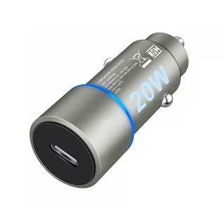 Foto 1 | Foto 1 | Turbo Cargador de Celular para Auto Eo Safe Imports ESI-11232 Plata Tipo C Combo PD 20w