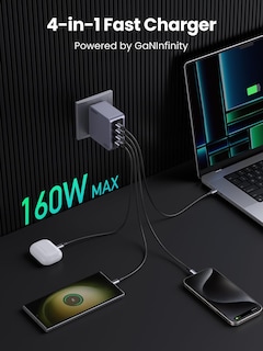Foto 2 | Foto 2 | Cargador Ugreen Nexode Pro 160 W Usb C 4 Puertos Pd 3.1 Gan Macbook - Venta Internacional