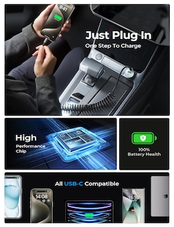 Foto 3 | Foto 3 | Cargador De Coche Lisen 65w Usb C De Carga Rápida Para Iphone 15/15 Pro - Venta Internacional.