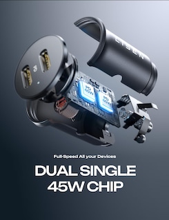 Foto 6 | Foto 6 | Cargador De Coche Lisen, Adaptador Usb C Para Encendedor De Cigarrillos De 90 W - Venta Internacional.