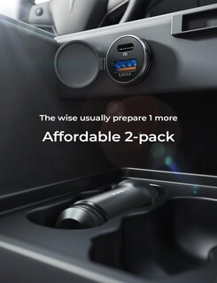 Foto 5 | Foto 5 | Cargador De Coche Lisen Usb C 54w Superrápido De Doble Puerto Pd 36w/12v - Venta Internacional.