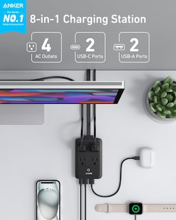 Foto 2 | Foto 2 | Estación De Carga Anker Power Strip Usb-c 8 En 1 De 20 W, Cable De 5 Pies - Venta Internacional.