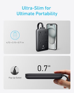 Foto 3 | Foto 3 | Estación De Carga Anker Power Strip Usb-c 8 En 1 De 20 W, Cable De 5 Pies - Venta Internacional.