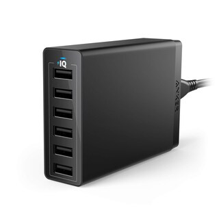 Foto 1 | Foto 1 | Cargador Anker Powerport 6 De 60 W Y 6 Puertos Para Iphone Ipad Galaxy - Venta Internacional.