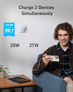 Foto 2 | Foto 2 | Cargador Anker Nano De 47 W Usb C Con 2 Puertos Para Iphone Galaxy Pixel - Venta Internacional.