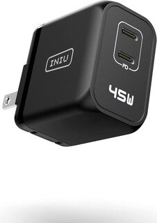 Foto 1 | Foto 1 | Cargador Rápido Charger Iniu Usb C De 45 W Para Samsung Iphone Ipad - Venta Internacional.