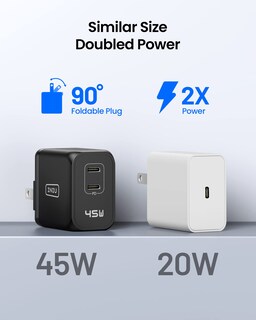 Foto 7 | Foto 7 | Cargador Rápido Charger Iniu Usb C De 45 W Para Samsung Iphone Ipad - Venta Internacional.