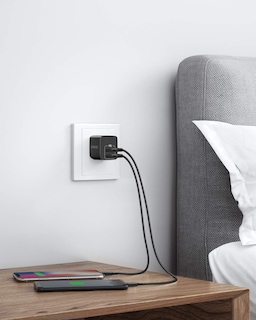 Foto 7 | Foto 7 | Cargador Usb Anker, Paquete De 2 Unidades, Doble Puerto, 12 W, Cargador De Pared Negro - Venta Internacional.