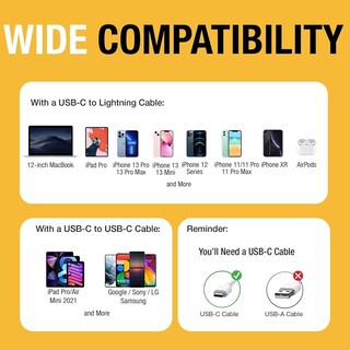 Foto 4 | Foto 4 | Cargador De Pared Usb Dewalt 30w Pd Tipo C Cargador Rápido Iphone - Venta Internacional.