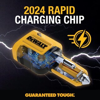 Foto 3 | Foto 3 | Adaptador De Cargador De Coche Dewalt Usb + Usb C 49,5 W Pd 30 W Qc 3.0 - Venta Internacional.