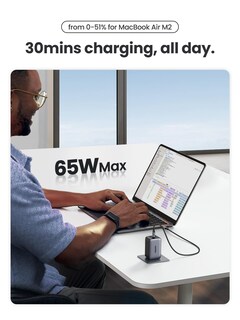 Foto 2 | Foto 2 | Cargador Ugreen Usb C Nexode De 65 W, 3 Puertos Gan Para Macbook Pro/air - Venta Internacional.