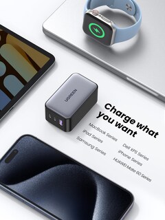 Foto 6 | Foto 6 | Cargador Ugreen Usb C Nexode De 65 W, 3 Puertos Gan Para Macbook Pro/air - Venta Internacional.