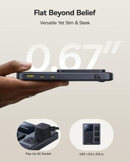 Foto 5 | Foto 5 | Estación De Carga Baseus Nomos 8 En 1 Magnética De 15 W Inalámbrica - Venta Internacional.