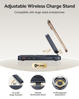 Foto 6 | Foto 6 | Estación De Carga Baseus Nomos 8 En 1 Magnética De 15 W Inalámbrica - Venta Internacional.