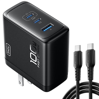 Foto 1 | Foto 1 | Cargador Usb C Iniu Cargador Gan De 3 Puertos Y 100 W Para Macbook Pro/air - Venta Internacional.