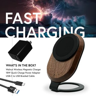 Foto 4 | Foto 4 | Estación De Carga Inalámbrica Ark Magnetic 15w Para Iphone Y Samsung - Venta Internacional.