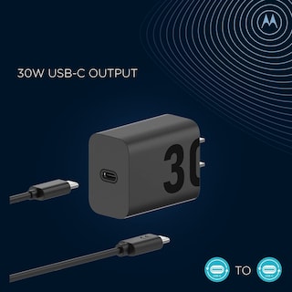 Foto 2 | Foto 2 | Cargador Motorola Turbopower 30 Usb-c De 30 W Para Moto G Power 5g - Venta Internacional.