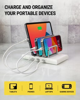 Foto 4 | Foto 4 | Estación De Carga Scosche Baselynx™ 2.0 Vert 60w Usb-c Blanca - Venta Internacional.