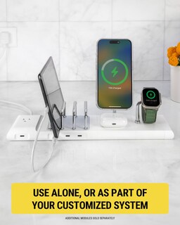 Foto 6 | Foto 6 | Estación De Carga Scosche Baselynx™ 2.0 Vert 60w Usb-c Blanca - Venta Internacional.