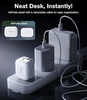 Foto 3 | Foto 3 | Cargador Torras Flexline De 40 W Para Iphone 16 Con Cable Retráctil - Venta Internacional.