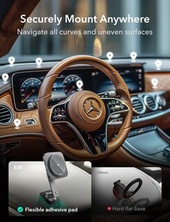 Foto 3 | Foto 3 | Cargador De Coche Esr Para Iphone Qi2 Magsafe De 15 W, Color Gris - Venta Internacional.