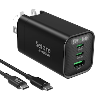 Foto 1 | Foto 1 | Cargador Usb C Selore De 65 W De Carga Rápida Para Macbook Pro/air - Venta Internacional.