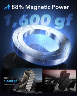 Foto 4 | Foto 4 | Cargador De Coche Esr Magsafe Inalámbrico De 15 W Para Iphone 12-16 - Venta Internacional.