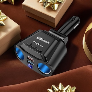 Foto 3 | Foto 3 | Cargador De Coche Usb Con Transmisor Fm Bluetooth Con Carga Inalámbrica - Venta Internacional.