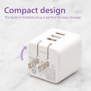 Foto 5 | Foto 5 | Cargador De Pared Usb Philips Dlp2408/37 De 17 W Y 3 Puertos Para Iphone - Venta Internacional.