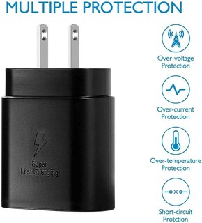 Foto 4 | Foto 4 | Cargador Samsung De 25 W De Adaptación Rápida Para Galaxy S22 S23+ Ultra - Venta Internacional.