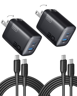 Foto 1 | Foto 1 | Cargador Iniu Usb C 30w Pd Qc 3.0 De Doble Puerto Para Iphone Samsung - Venta Internacional.