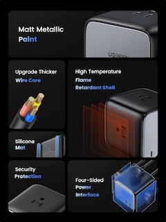 Foto 5 | Foto 5 | Estación De Carga Ugreen Usb-c De 65 W Con Toma De Corriente Alterna Nexode 7 En 1 - Venta Internacional.