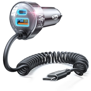 Foto 1 | Foto 1 | Cargador De Coche Lisen De Carga Rápida Tipo C De 65 W Para Samsung - Venta Internacional.