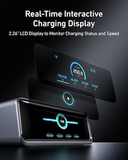 Foto 6 | Foto 6 | Estación De Carga Anker Gan Ultrarrápida De 6 Puertos De 250 W Con Gestión De Cables - Venta Internacional.