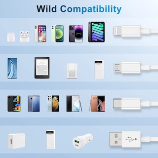 Foto 4 | Foto 4 | Cable De Carga Cyvensmart 3 En 1 Usb-a A Lightning/usb-c/micro - Venta Internacional.