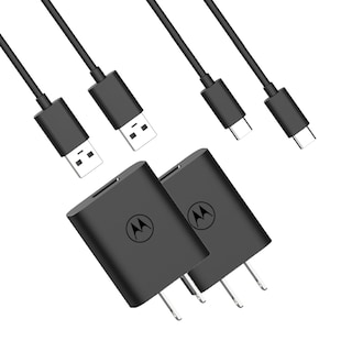 Foto 1 | Foto 1 | Cargador Motorola Turbopower 20 Qc3.0 (paquete De 2) Con Cable De 6.6 Pies - Venta Internacional.