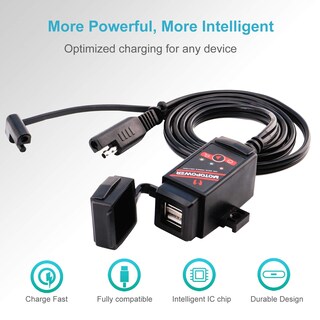 Foto 3 | Foto 3 | Adaptador De Doble Puerto Usb Para Motocicleta Motopower Mp0608 3.1a - Venta Internacional.