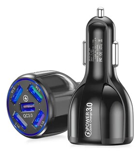 Foto 1 | Foto 1 | Usb Cargador Xtellar Coche Qc 3.0 Carga Rápida Led Azul Adaptador