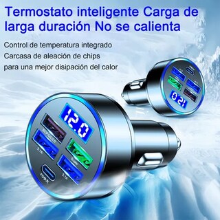 Foto 4 | Foto 4 | Cargador Xtellar Para Auto 150w Tipo C Carga Rapida Pd|qc 3.0|5usb
