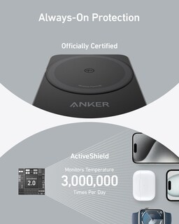 Foto 7 | Foto 7 | Estación de Carga Inalámbrica Anker Maggo 3 en 1 con Cargador de 15 W - Venta Internacional