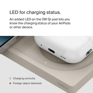 Foto 6 | Foto 6 | Base De Carga Inalámbrica Belkin Boostcharge Pro 2 En 1 Magsafe 15w - Venta Internacional.