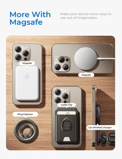Foto 6 | Foto 6 | Anillo Magnético Magsafe Lisen Ultrafino Para Iphone - Venta Internacional.
