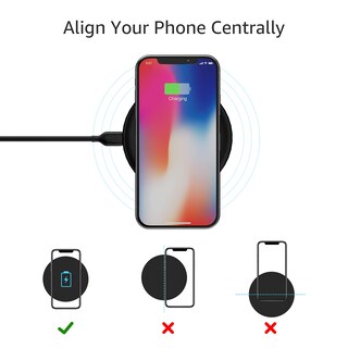 Foto 4 | Foto 4 | Cargador De Teléfono Inalámbrico Amazon Basics 15w Qi Para Iphone/samsu - Venta Internacional.