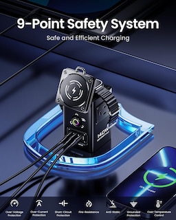 Foto 7 | Foto 7 | Estación De Carga Pisen 8 En 1 Mag-safe De 140 W Para Iphone Y Reloj - Venta Internacional.