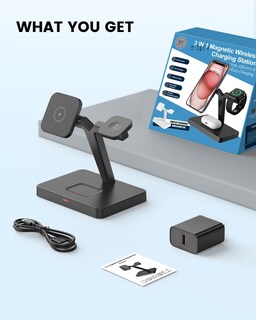 Foto 7 | Foto 7 | Estación De Carga Inalámbrica Joygeek 3 En 1 Para Apple Mag-safe - Venta Internacional.