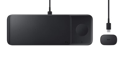 Foto 5 | Foto 5 | Cargador Inalámbrico Samsung Electronics Trio Black Qi - Venta Internacional