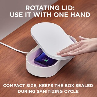 Foto 4 | Foto 4 | Máquina Desinfectante Para Teléfonos Y Cargador Inalámbrico Lexon Oblio Box - Venta Internacional.