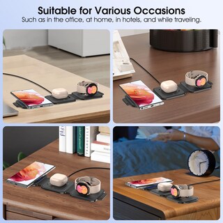 Foto 5 | Foto 5 | Estación de Carga Inalámbrica Earteana Pocket para Dispositivos Samsung - Venta Internacional