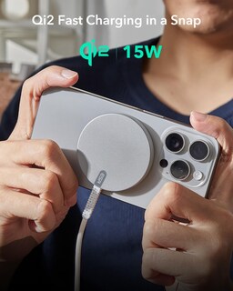 Foto 2 | Foto 2 | Cargador Inalámbrico Esr Halolock Qi2 15w Magsafe Para Iphone - Venta Internacional.